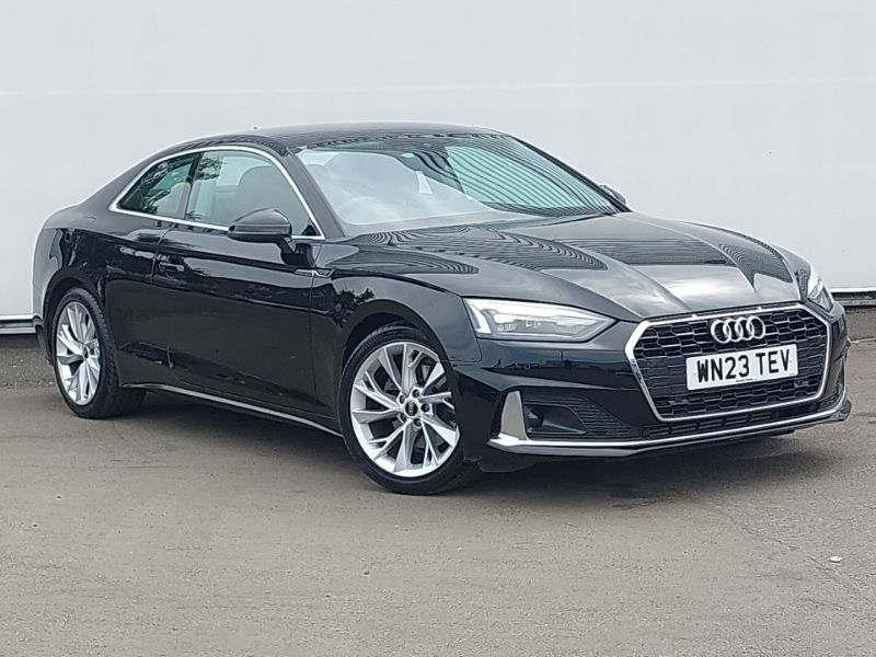 Black Used 2023 Audi A5 Sport Coupe | £23,998 (Super price) - Image 1/4