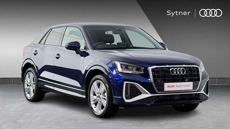 Blue Used 2025 Audi Q2 S-Line SUV | £31,750 (Expensive) - Image 1/4