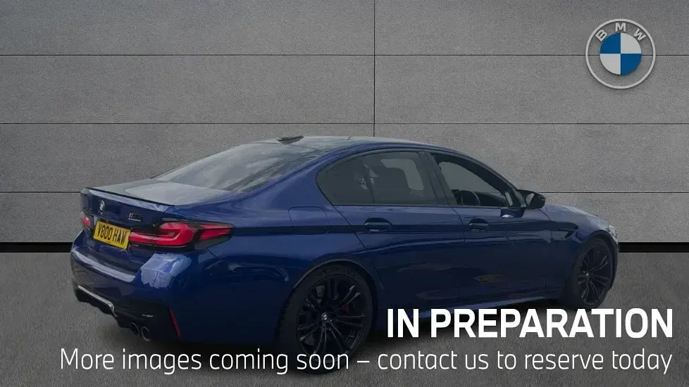 Used BMW M5 Competition Edition 616 HP (453 kW) 2023 Blue