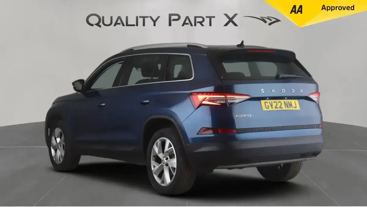 Used Skoda Kodiaq SE L 150 HP (110 kW) 2022 Blue SUV