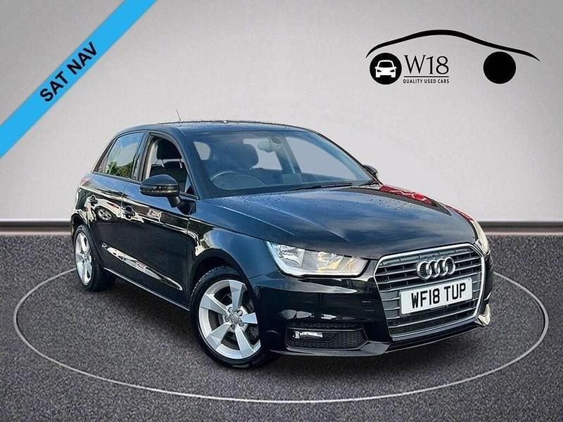Black Used 2018 Audi A1 Sportback Sport Hatchback | £10,995 (Fair price) - Image 1/4