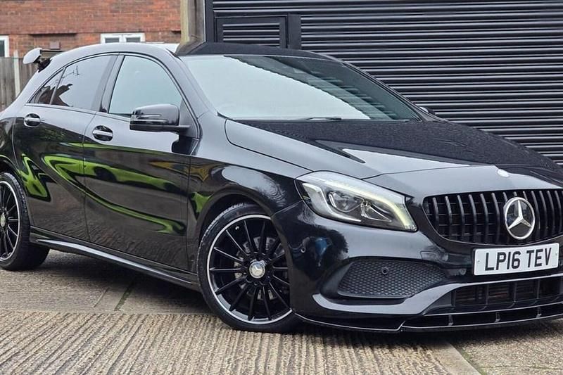 Used Mercedes A200 AMG Line Premium 2016 Black Hatchback