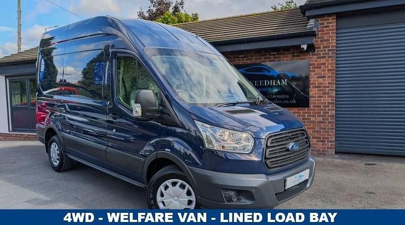 Blue Used 2016 Ford Transit Van | £10,990 (Expensive) - Image 1/2