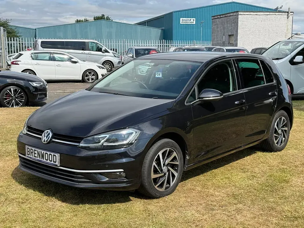 Used VW Golf VII Edition 150 HP (110 kW) 2020 Black Hatchback