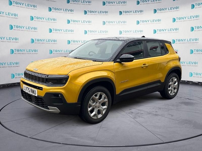 Yellow/black New 2025 Jeep Avenger Summit SUV | £24,995 (Fair price) - Image 1/4
