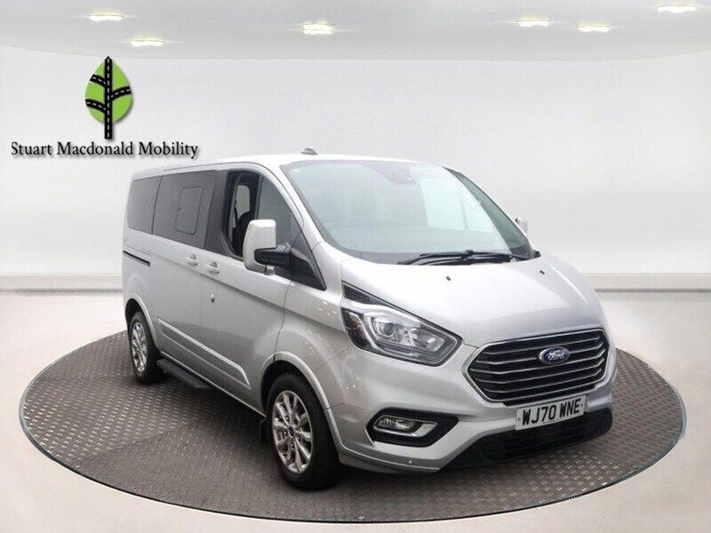 Silver Used 2020 Ford Tourneo Custom Titanium Van | £26,995 (Expensive) - Image 1/4