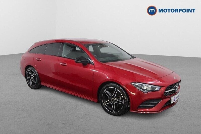 Red Used 2023 Mercedes CLA180 AMG Line Premium Sedan | £24,349 (Fair price) - Image 1/4