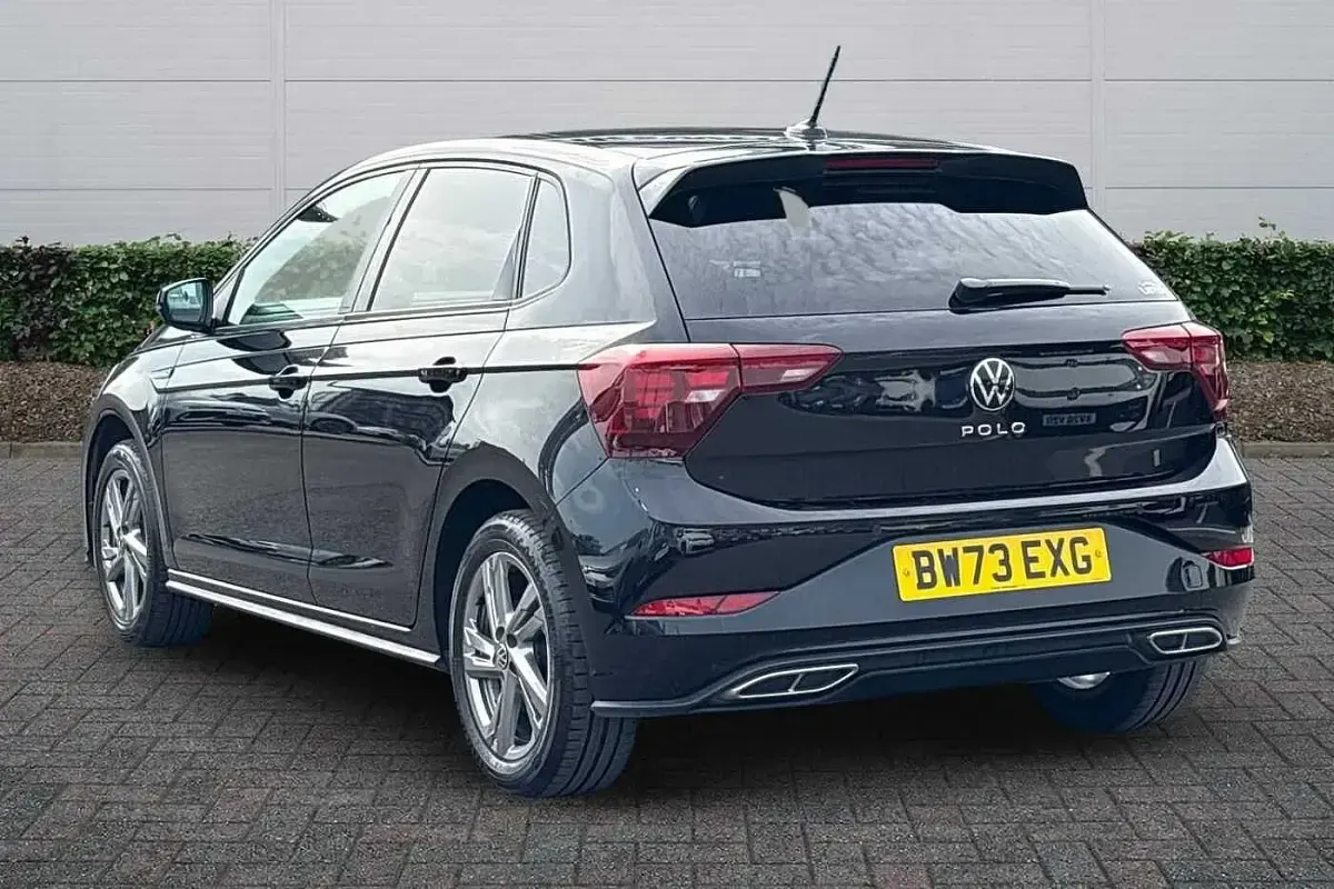 Used VW Polo R-line 95 HP (69 kW) 2024 Black Hatchback