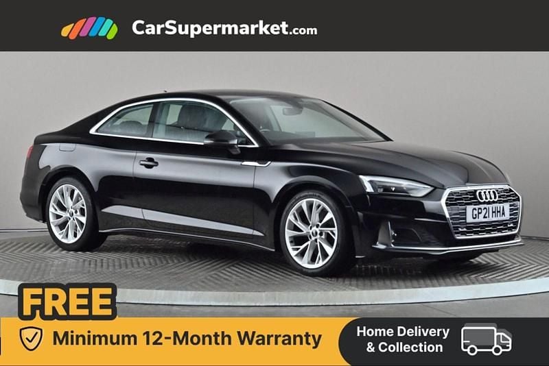 Black Used 2021 Audi A5 Sport Coupe | £20,897 (Super price) - Image 1/4