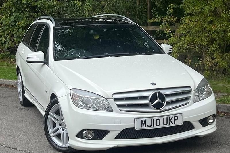 White Used 2010 Mercedes C250 Estate | £4,790 (Fair price) - Image 1/1