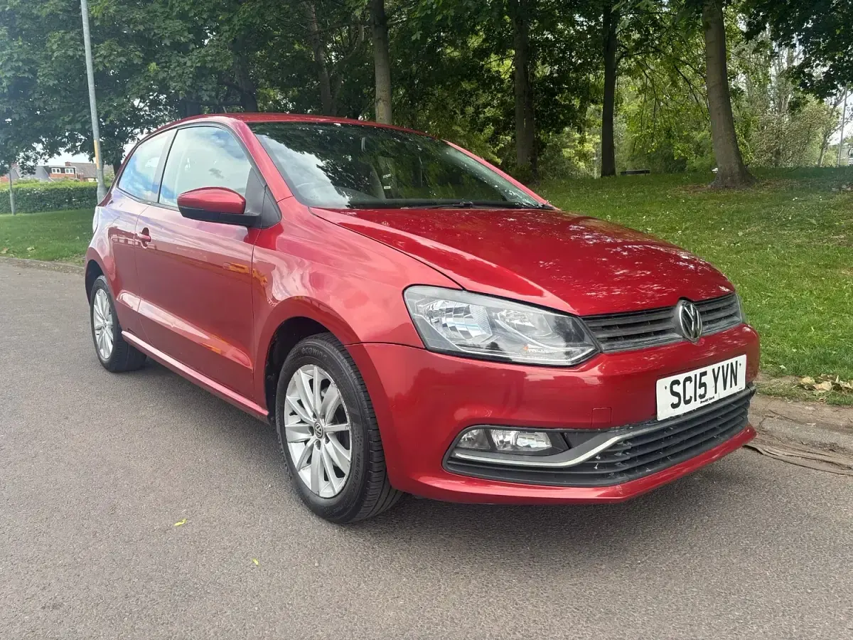 Used VW Polo SE 2015 Red Hatchback