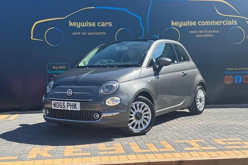 Grey Used 2016 Fiat 500 Lounge Hatchback | £6,490 (Fair price) - Image 1/1