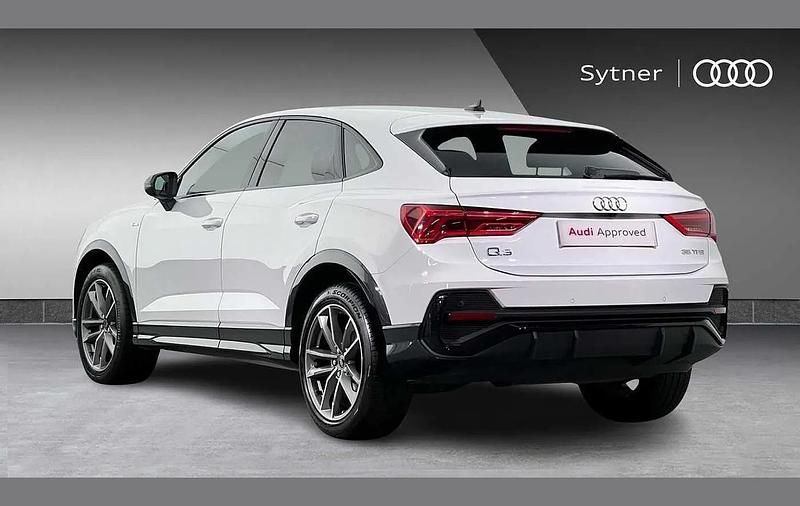 Used Audi Q3 Black Edition 150 HP (110 kW) 2023 White SUV