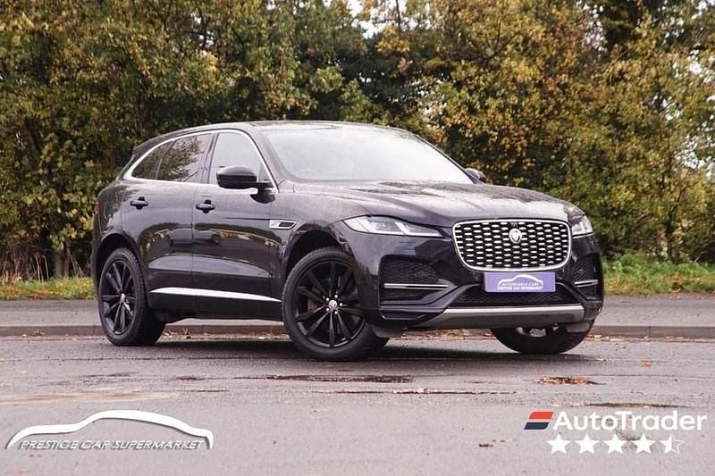 Black Used 2021 Jaguar F-Pace S SUV | £25,199 (A bit pricey) - Image 1/4