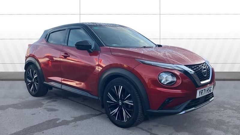 Red Used 2021 Nissan Juke Tekna+ SUV | £15,224 (Fair price) - Image 1/3
