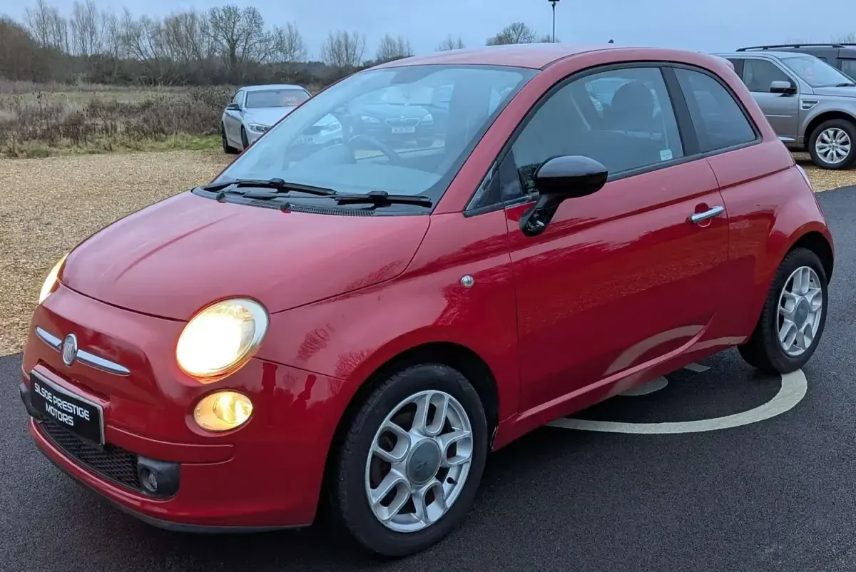 Gebraucht Fiat 500 Sport 2008 Rot Kleinwagen