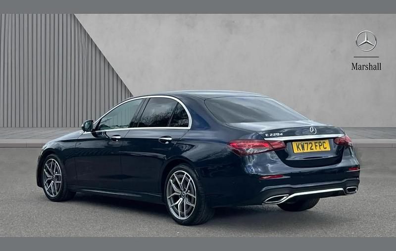 Used Mercedes E200 AMG Line Premium 196 HP (144 kW) 2023 Blue Sedan