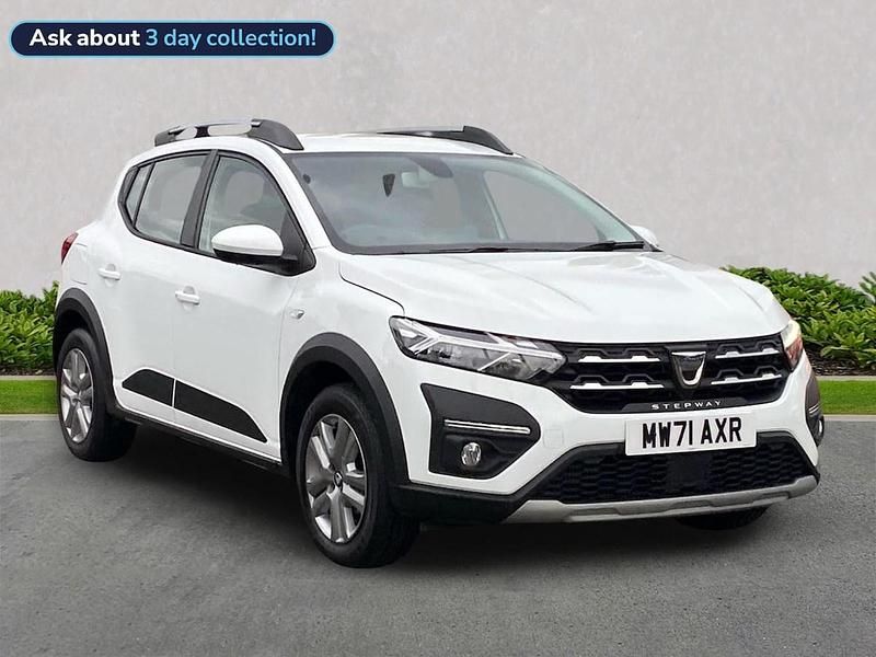 White Used 2022 Dacia Sandero Comfort Hatchback | £10,199 (A bit pricey) - Image 1/4