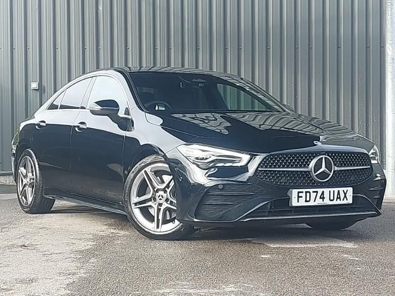 Black Used 2024 Mercedes CLA200 Executive Coupe | £29,998 (A bit pricey) - Image 1/4