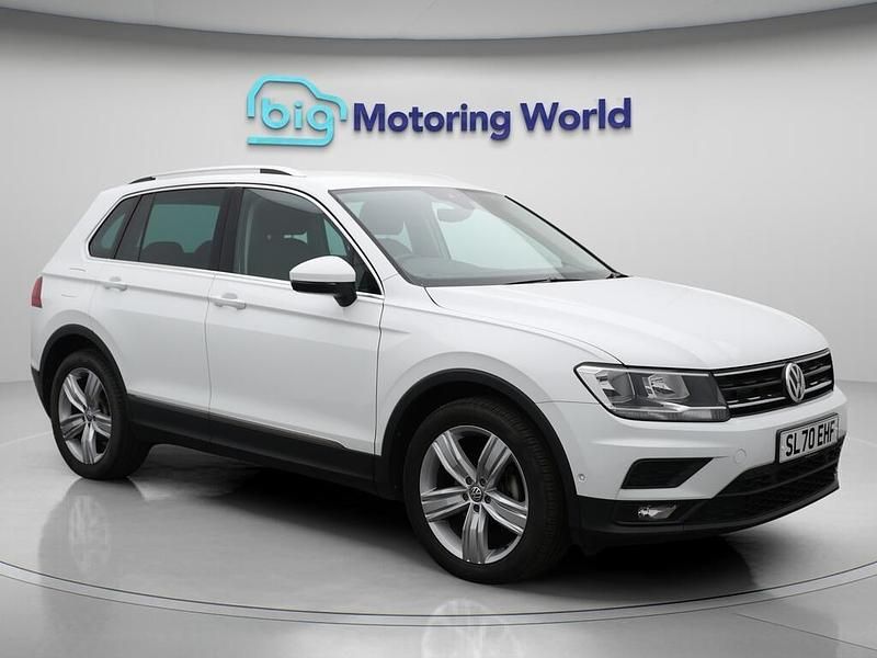 White Used 2020 VW Tiguan Match SUV | £17,145 (Good price) - Image 1/4
