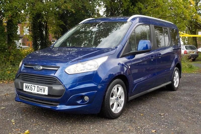 Blue Used 2017 Ford Grand Tourneo Connect Titanium MPV | £10,395 (Fair price) - Image 1/1