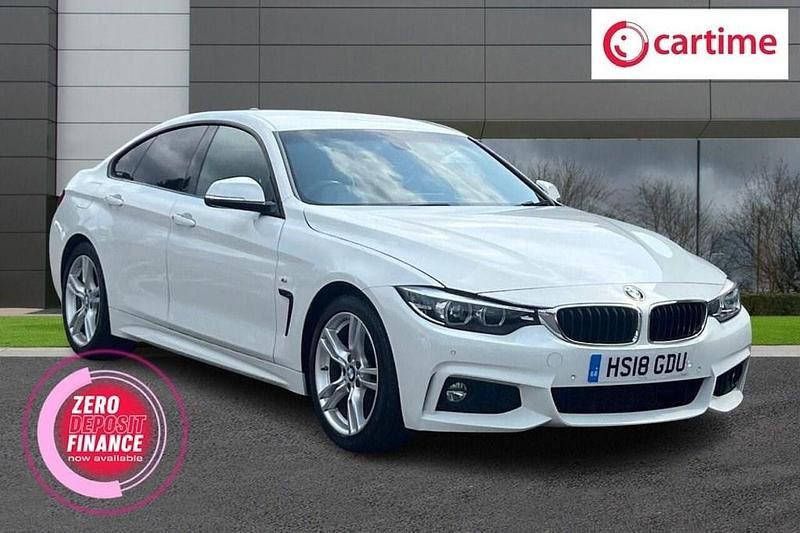 White Used 2018 BMW 420 M Sport Coupe | £15,456 (Fair price) - Image 1/4