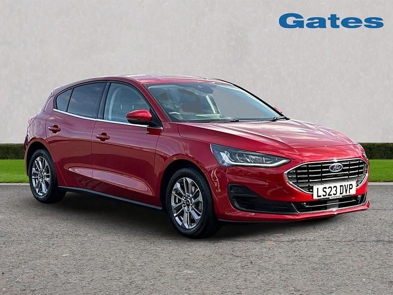 Red Used 2023 Ford Focus Titanium Hatchback | £17,199 (A bit pricey) - Image 1/4