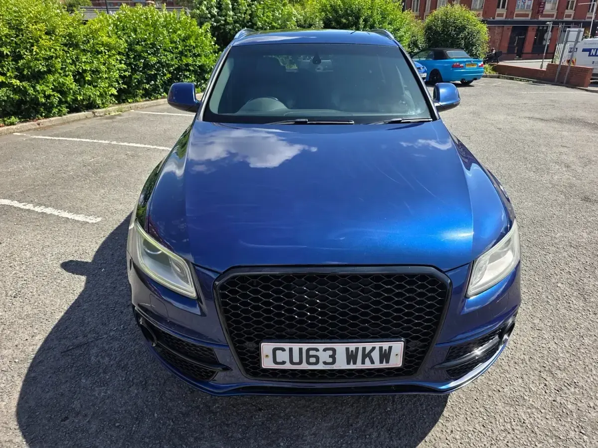 Used Audi Q5 S-line plus 177 HP (130 kW) 2013 Blue SUV