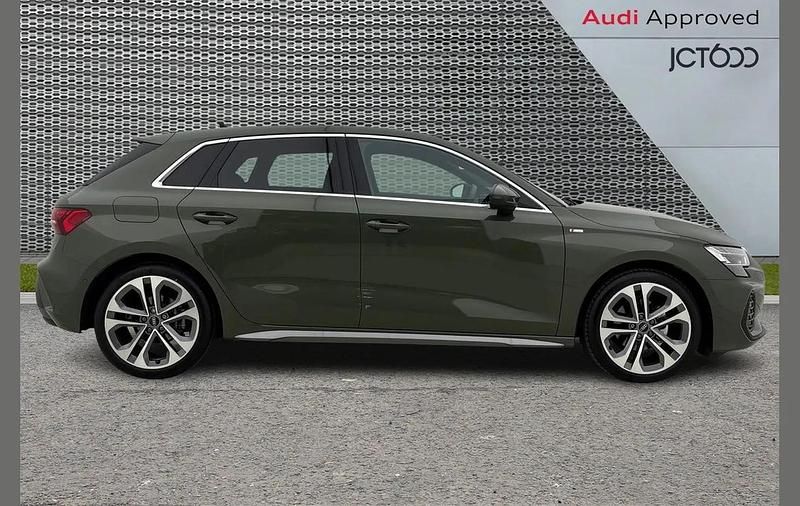 New Audi A3 S-Line 147 HP (108 kW) 2025 Green Hatchback