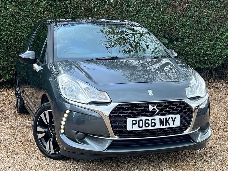 Grey Used 2016 DS Automobiles DS3 Chic Hatchback | £4,695 (Fair price) - Image 1/3