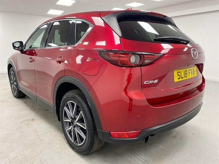 Second-hand Mazda CX-5 Inclusive 2018 Roșu SUV