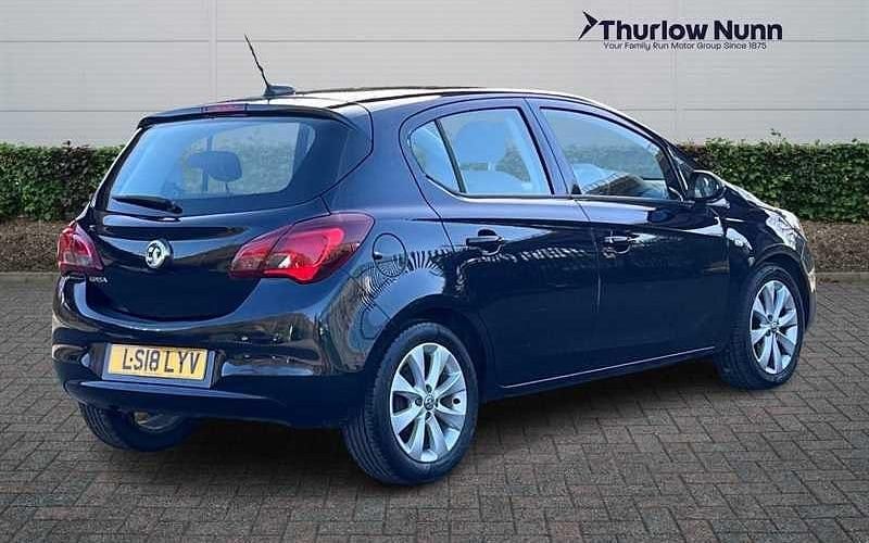 Used Vauxhall Corsa 75 HP (55 kW) 2018 Blue Hatchback