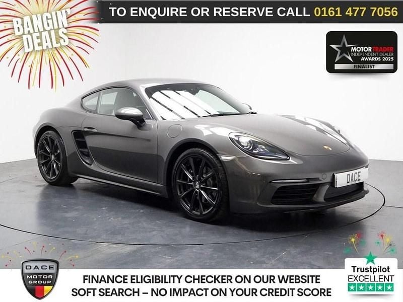 Grey Used 2019 Porsche 718 Cayman Coupe | £34,440 (Good price) - Image 1/3