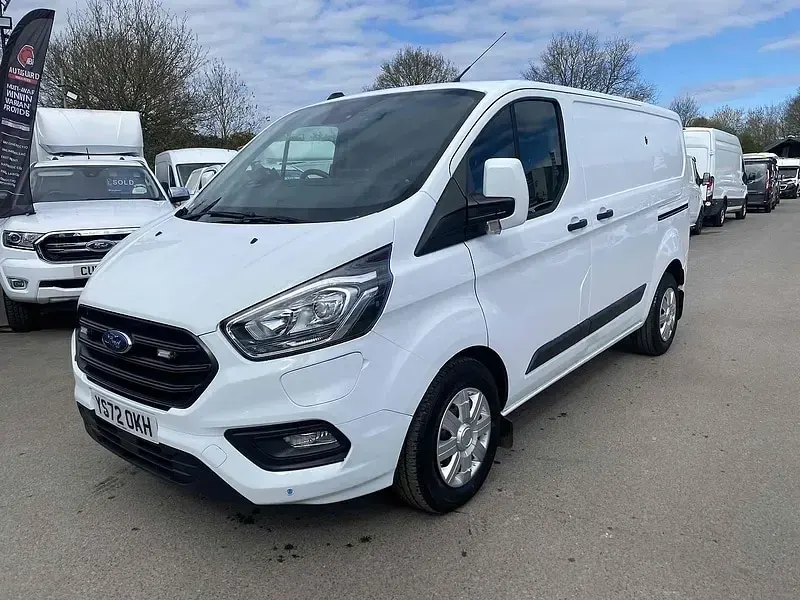 Used Ford Transit Custom Trend 126 HP (92 kW) 2022 White Van