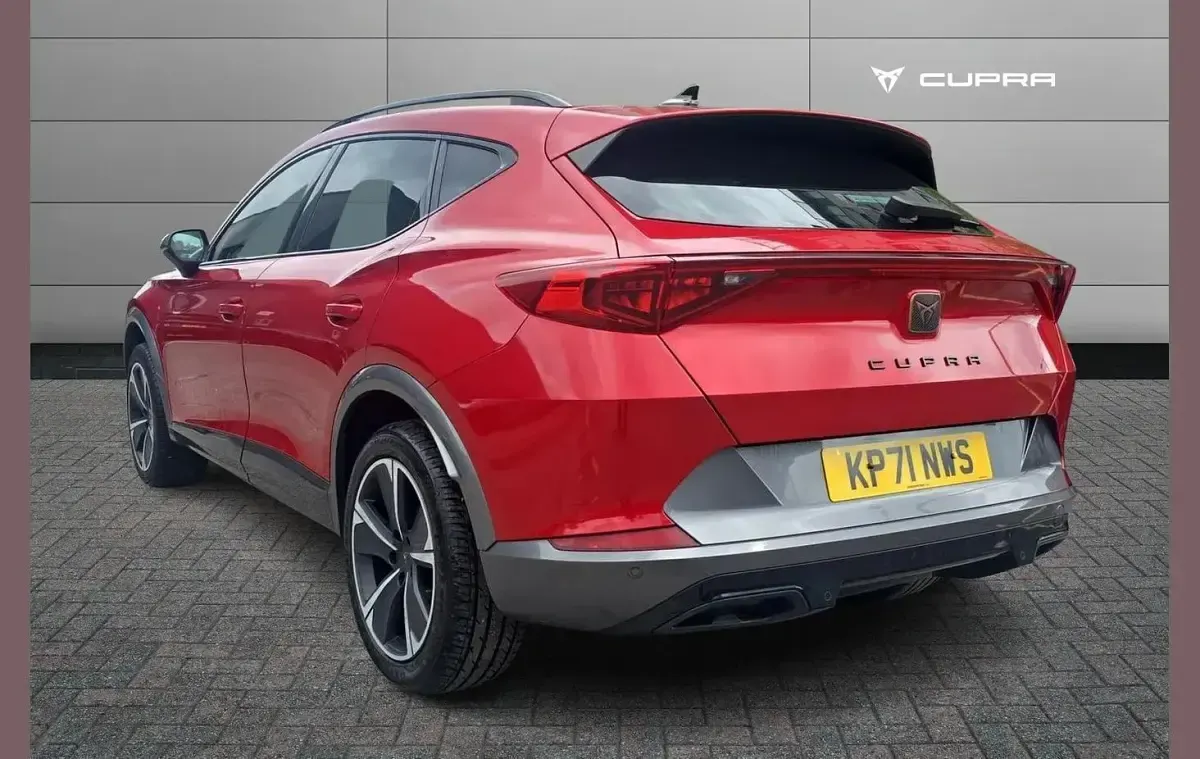 Used Cupra Formentor 150 HP (110 kW) 2021 Red SUV