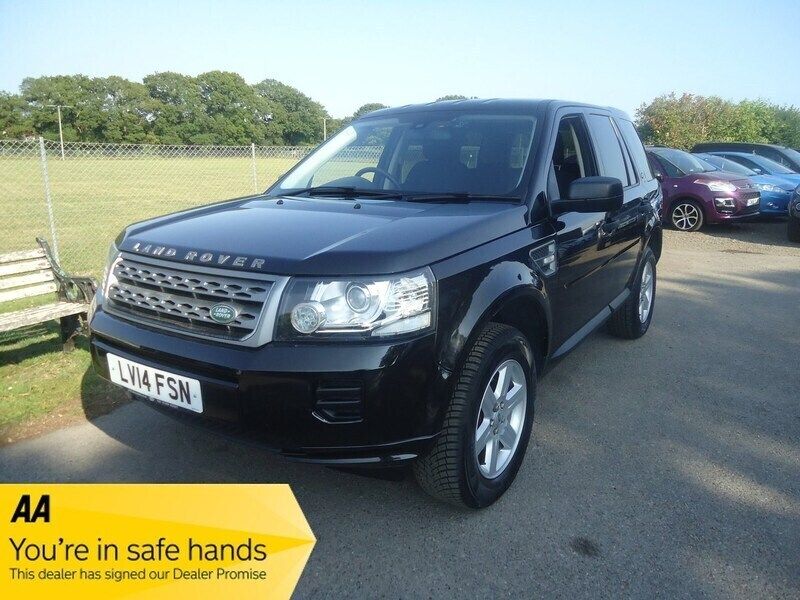 Black Used 2014 Land Rover Freelander 2 S SUV | £5,495 (Good price) - Image 1/3