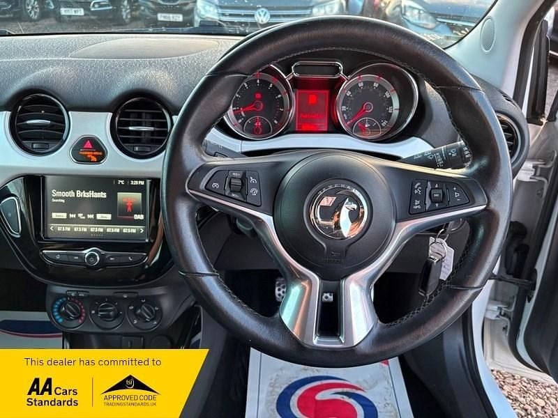Used Vauxhall Adam 2017 White Hatchback