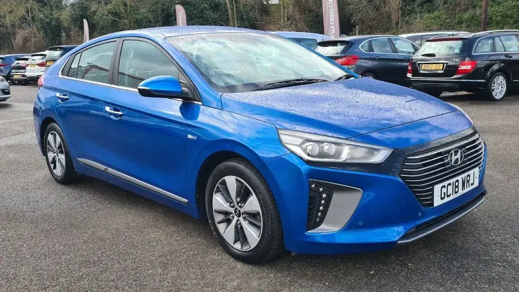 Used Hyundai Ioniq Premium SE 2018 Blue Hatchback