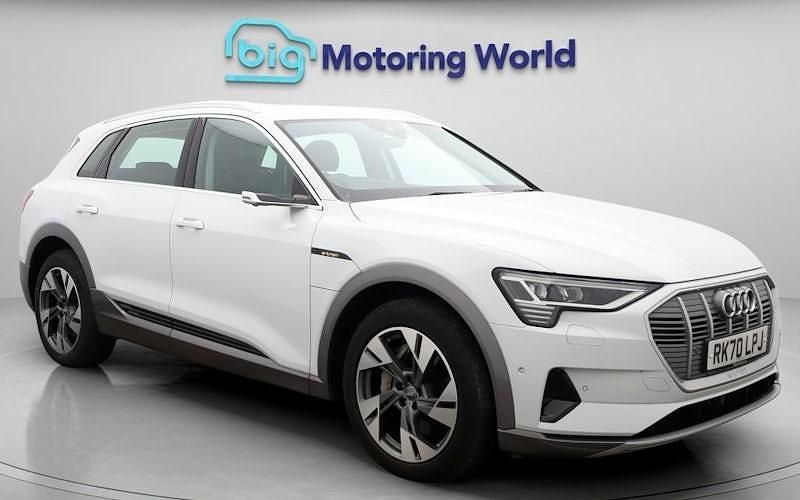 Used Audi e-tron 300 kW (408 HP) 2020 White SUV