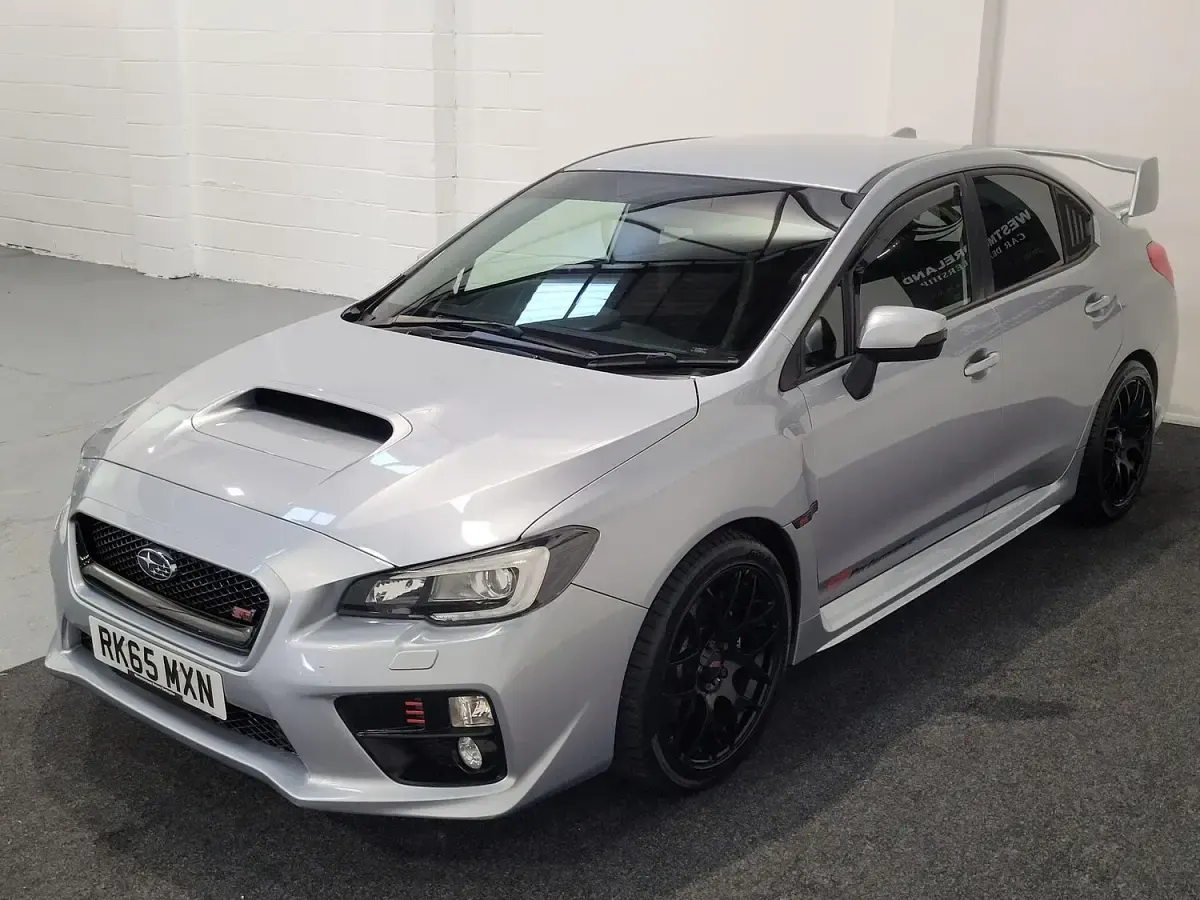 Used Subaru WRX STI 300 HP (220 kW) 2015 Silver Sedan