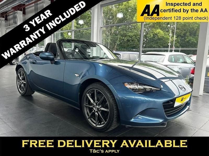 Blue Used 2019 Mazda MX5 Inclusive Cabriolet | £18,895 (Fair price) - Image 1/2