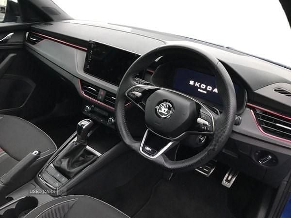 Used Skoda Scala Monte Carlo 114 HP (83 kW) 2024 Blue Hatchback