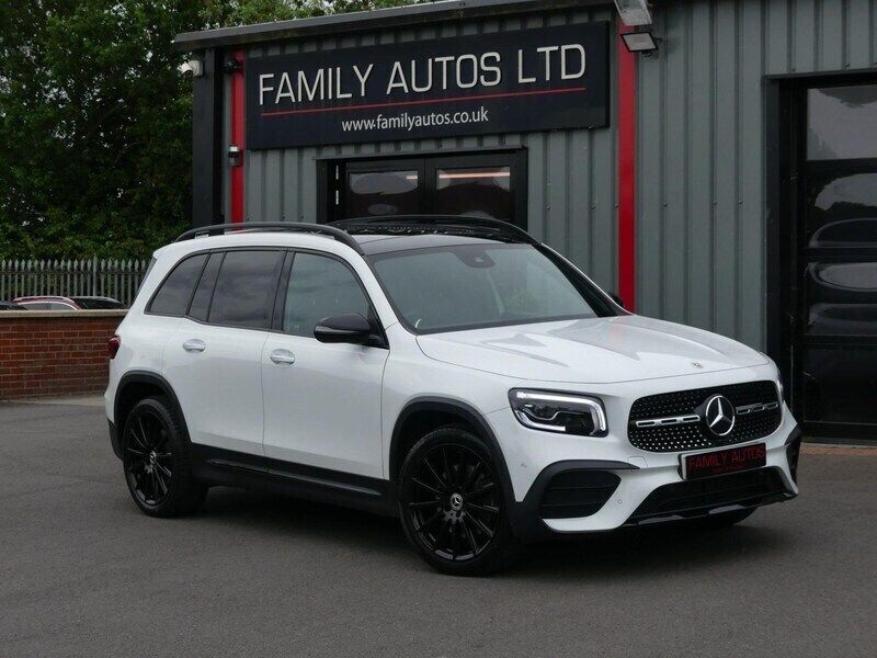 White Used 2022 Mercedes GLB220 AMG line SUV | £33,500 (Fair price) - Image 1/4
