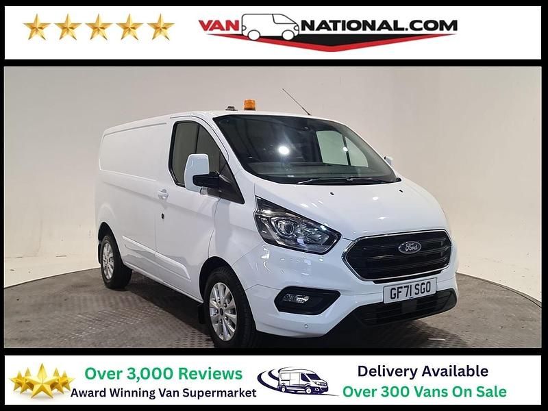 Used Ford Transit Custom Limited 130 HP (95 kW) 2022 White Van