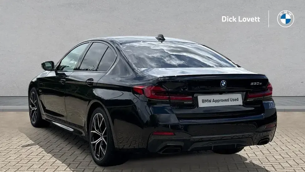 Used BMW 530e M Sport 288 HP (211 kW) 2023 Black Sedan