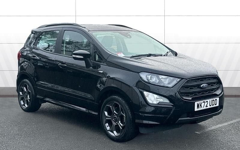 Used Ford Ecosport ST-Line 125 HP (91 kW) 2022 Black SUV