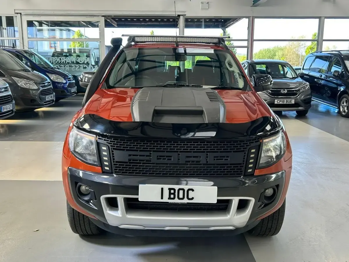 Used Ford Ranger Wildtrack 200 HP (147 kW) 2015 Orange Pickup