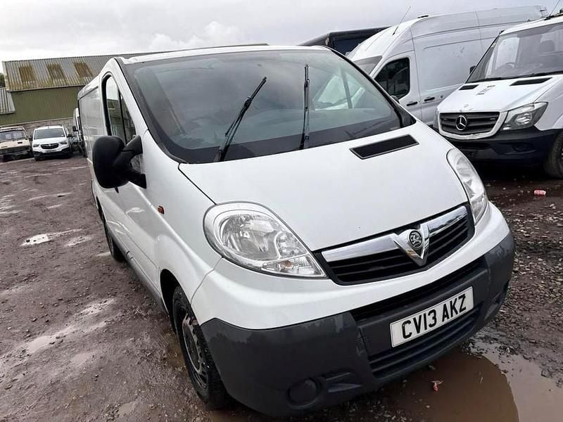 White Used 2013 Vauxhall Vivaro Van | £2,995 (Super price) - Image 1/4