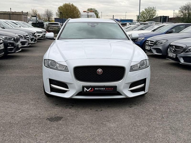 Used Jaguar XF R-Sport 2018 White Estate