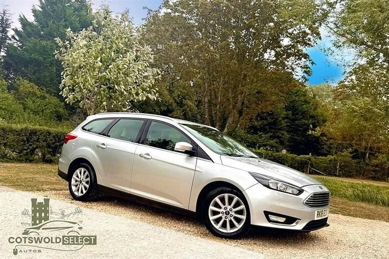 Silver Used 2018 Ford Focus Titanium Estate | £6,595 (Fair price) - Image 1/1